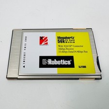 US Robotics Megahertz 56K Modem PCMCIA PC Card with XJACK Connector picture