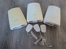 NETGEAR Orbi Mini RBR40 Router & 2x RBS40 Satellite AC2200 Tri-Band Mesh Wi-Fi picture