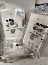 Lot of 75 AMP net connect wallplate kit 556029-9 AMP picture