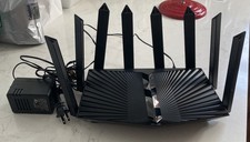 TP-Link AX6600 Tri-Band WiFi 6 Router Archer AX90 Router With Power Cord picture