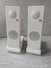 JBL Media 2  Speakers - Rare Vintage Speaker Set • AS-IS FOR PARTS  picture