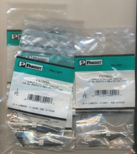 G14 - LOT OF 12 PANDUIT FSTMABL SIMPLEX ST MULTIMODE CONNECTOR FOR 3mm JACKETED picture