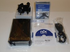 New Tandberg Data RDX Quikstor External USB 2.0 RD1000E Power Supply & USB  picture