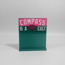 Multi Trading Card Display Stand 3D printed with LED Logo Lightbox picture