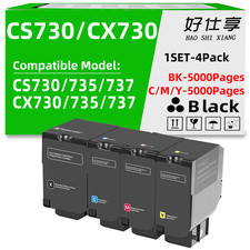 CS730 Toner Cartridge Compatible for Lexmark CS730 CS735 CS737 CX730 CX735 CX737 picture