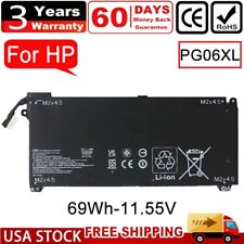PG06XL Battery For HP Omen 15-DH 15T-DH000 DH1019NR L48431-2C1 HSTNN-DB9F 69WH picture