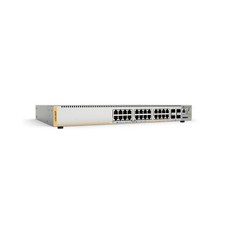 Allied Telesis L2+ switch with 24 x 10/100/1000T PoE ports and 4 x 100/1000X ... picture