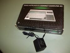 Texas Instruments TI COMPACT COMPUTER 40 CC-40 CC40 6k WORKING Complete with P/S picture
