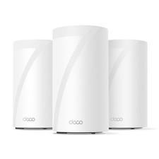 TP-Link Deco BE16000 Wi-Fi 7 Quad-Band Mesh Router System- White (Refurbished) picture