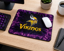 Minnesota Vikings Custom Non-Slip Neoprene Mouse Pad Home Office picture