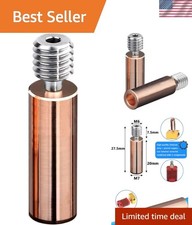 Reliable Copper Titanium Bimetal Heatbreak Compatible with Creality 3D Printers picture