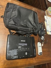 Epson PowerLite 1761W LCD Projector 1280x800 2600lm HDMI Remote Case Cable picture