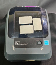 Zebra GX430t Thermal Transfer Label Printer Sold as Shown Not Tested picture