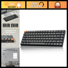 Wireless Low-Profile Mechanical Keyboard 75% Layout, QMK, Compact Design, RGB picture