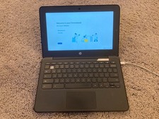 HP Black Chromebook Missing 1 Key For Parts picture
