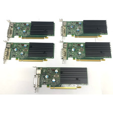 Lot of X5 Dell NVIDIA GeForce 9300 GE 0N751G Windows 10 Video Cards Dual Screen picture