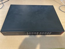 {Buffalo} BS-GU2016P POE 16-Port Gigabit Network Switch w/Power Cable picture