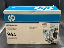 HP 96A C4096A Black Toner Cartridge Genuine OEM picture