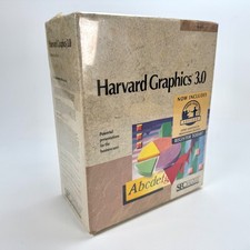 Software Publishing Harvard Graphics 3.0 Network Ready 15-0803-99 3.5” HD Disks picture