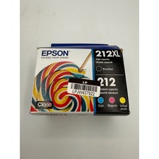Epson 212XL 212 Ink Cartridges Multi-Pack Black Cyan Magenta Yellow T212XL-BCS picture