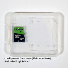 creality ender 3 max neo (3D Printer Parts) Preloaded 32gb Sd Card picture