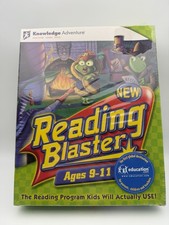 Software PC Big Box Version Sealed Knowledge Adventure Reading Blaster Ages 9-11 picture