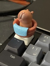 Ergonomic Resin Keycaps Artistic Capybara Theme Key Caps For Customs Keyboards picture
