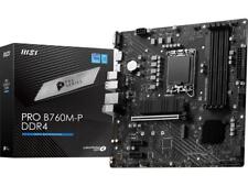 *NEW* MSI PRO B760M-P DDR4 LGA 1700 MicroATX Intel Motherboard picture