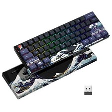 XVX 60 Gaming Keyboard, RGB 3-Modes Wireless Mechanical Keyboard, Mini 60 Per... picture