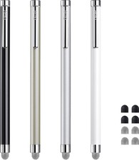 Stylus Pens for Touch Screens, 4 Pcs Mesh Fiber Stylus, with 4 Replaceable Me... picture