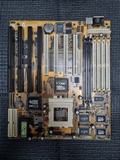 PM8600 Socket 7 Baby AT Motherboard VIA VX Pro 4 ISA 4 PCI - vintage PC hardware picture