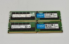 32GB KIT MICRON CRUCIAL MTA36ASF2G72PZ-2G6 PC4-2666V-RB2-11 RDIMM ECC 16GBX2 picture