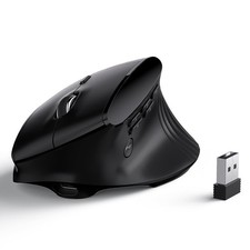 LTC GM051 Wireless Vertical Ergonomic Mouse – 8K DPI Optical, 9 Programmable ... picture