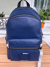 Coach Academy Leather Backpack in Blue Brand New with tags picture