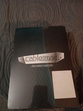 CableMod C-Series Pro ModMesh 12VHPWR Cable Kit Corsair RM Black Label Blood Red picture
