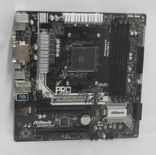ASROCK-AB350M-PRO4 Asrock Motherboard Amd B350 Skt Am4 Ddr4 Desktop 
