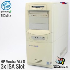 3X ISA Slot HP Vectra VLi8 D9743T Intel Pentium III 3 Computer PC Parallel W98 picture