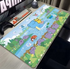 Pokemon Tcg Mousepad - Lapras,Pickachu,Ditto,Magik - 23.6x11.8 picture