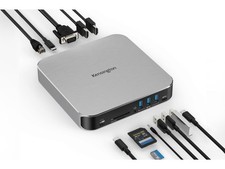 Kensington AD220S3 Dual Display Dock for Any MacBook M1/M2/M3; 85W Passthrough C picture