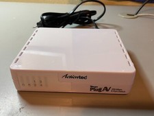 ActionTec Mega Plug AV 200Mbps 4-Port Ethernet Swtich #HPE400AVP picture