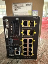 Cisco IE-2000-8TC-G-L 8 Port Rail Mountable Network Switch picture
