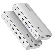 WAVLINK 3 Monitors USB-C DisplayLink Docking Station TB4/5 Dock with Charging picture