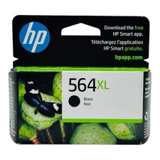 Genuine HP 564XL Black Ink Cartridge CN684WN EXP 2025 Sealed Box picture
