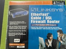 Linksys BEFSR41 Etherfast Cable/DSL Firewall Router  4-Port Switch/ VPN Endpoint picture