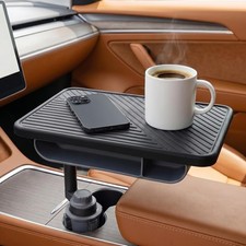 Car Desk for Laptop, Rotating Car Table Tray for Cup Holder picture