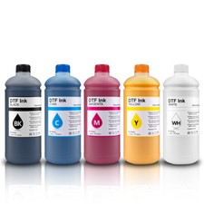 5*1000ML DTF Ink for Direct Printer Film Heat Transfer for Epson I3200 L800 L805 picture