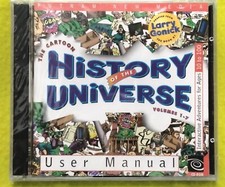 The Cartoon History Of The Universe User Manual by Larry Gonick (CD-ROM) OOP NOS picture