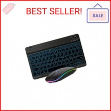 Ultra-Slim Lightweight Bluetooth Keyboard and Mouse Portable Mini Wireless Keybo picture