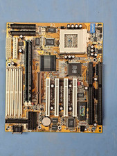 Vintage Retro GamingGigabyte GA-586SG AGP super socket 7 AT ATX Intel/AMD w/RAM picture