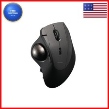 ELECOM M-IPT10MRSABK IST PRO Trackball Mouse 12,000 DPI 6 Device 3Way picture